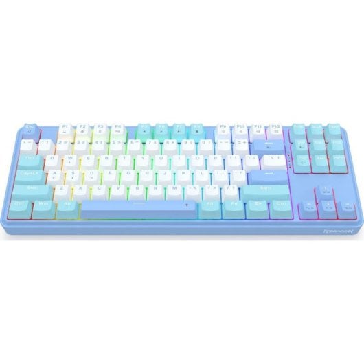Teclado Redragon K707 StarBlade mecánico TKL con RGB y hot-swap
