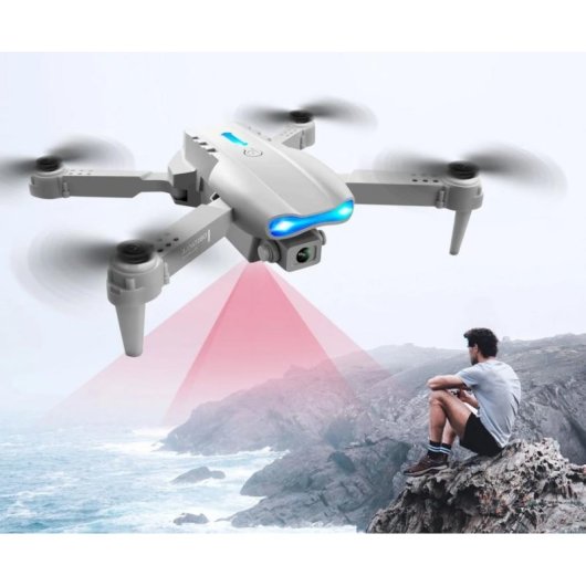 Dron ExtraLink E99 Pro con 3 baterías y estuche de transporte