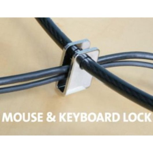 Cable de seguridad con llave Dell Desktop and Peripherals Locking Kit 2.4m