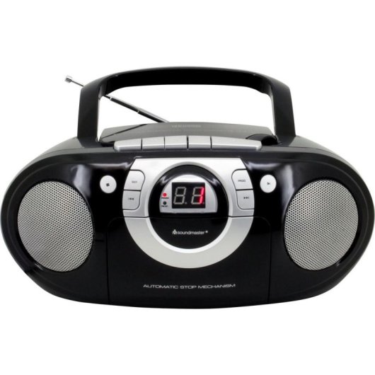 Sistema Stereo Portatile Soundmaster SCD5100SW Nero