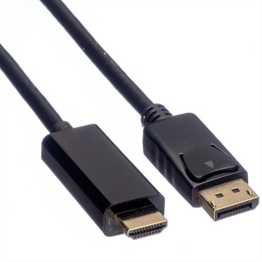 Cable Adaptador DisplayPort a HDMI ROLINE 3 m Negro