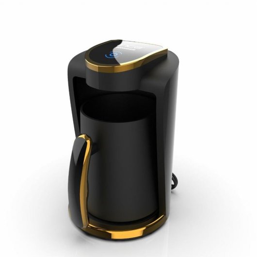 Türkische Kaffeemaschine Inca IKM-01 0,25 L 400 W Schwarz Gold 4 Tassen