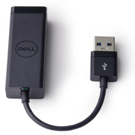 Carte Réseau Dell 443-BBBD USB 3.2 Gen 1 1000 Mbit/s Câblée Noire