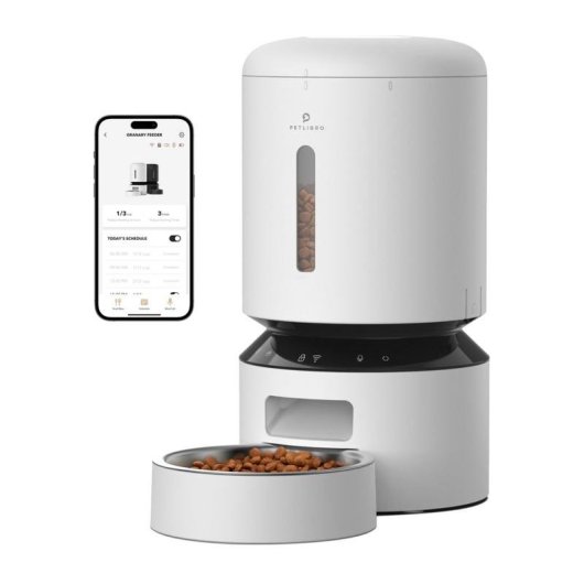 Comedero automático para mascotas Petlibro Granary Smart 5 L Blanco WiFi