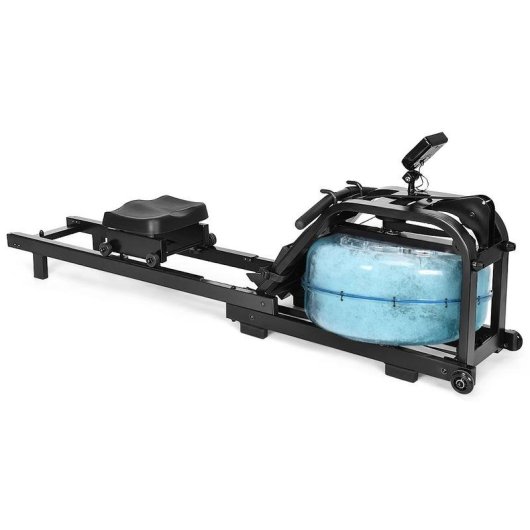 Rameur Clover Fitness CFRower 223 Eau 16 niveaux Noir
