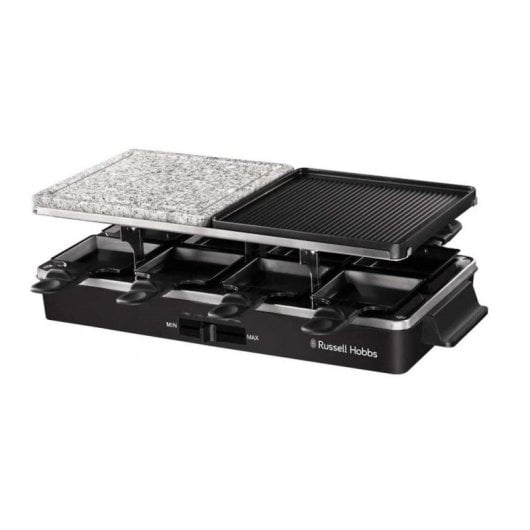 Parrilla de interior Russell Hobbs Multi Raclette 3 in 1 1400 W Negro