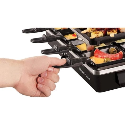 Parrilla de interior Russell Hobbs Multi Raclette 3 in 1 1400 W Negro