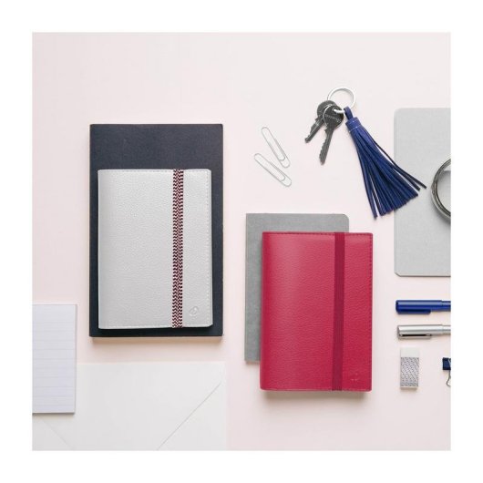 Agenda Semanal Quo Vadis Time & Life Pocket Azul Rústica 100 x 150 mm