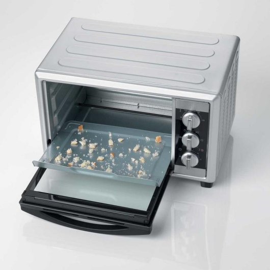 Horno Sobremesa Ariete 985 Bon Cuisine 300 30L 36,5cm Convección Grill Plata