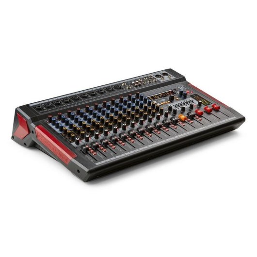 Mezclador de Audio Power Dynamics PDM-T1204 12 Canales Negro
