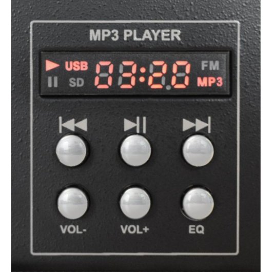 Mezcladora DJ Vonyx STM-3020B 6 canaux USB MP3 intégré
