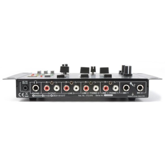 Mezcladora DJ Vonyx STM-3020B 6 canaux USB MP3 intégré