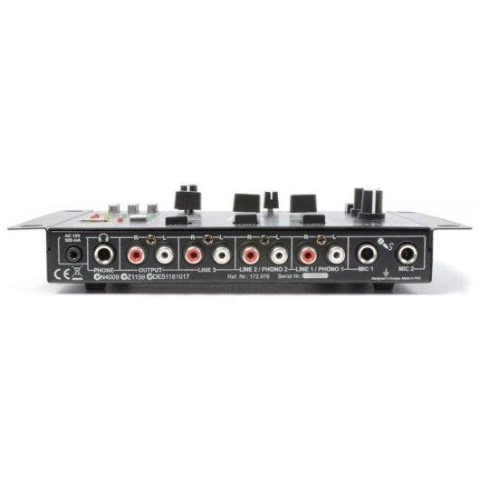 Mezcladora DJ Vonyx STM-3020B 6 canaux USB MP3 intégré