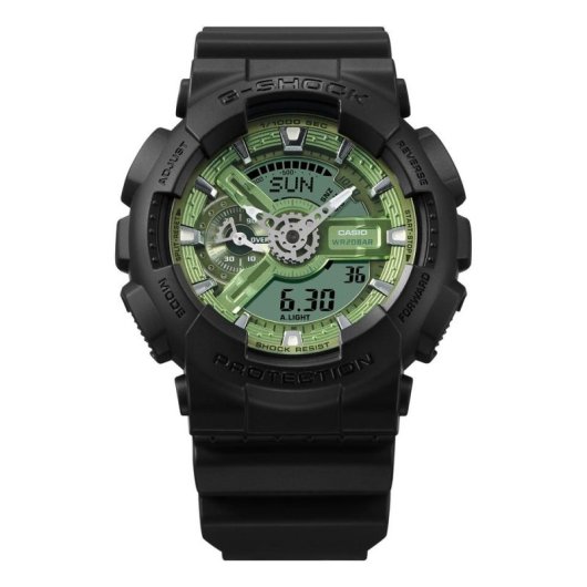 Casio G-Shock GA-110CD-1A3 Resin Schwarz 53,4x57,5mm Unisex Wasserdicht 200m
