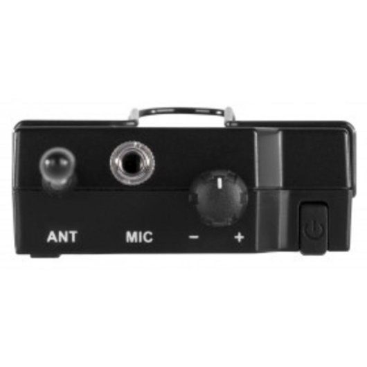 Micrófono Power Dynamics 632BP inalámbrico UHF con petaca y sistema IR