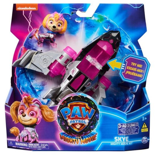 Avión de Juguete PAW Patrol Skye con Luces y Sonidos