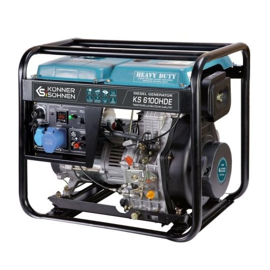 Generador Diésel Könner & Söhnen KS 6100HDE 5000W 230V 11L
