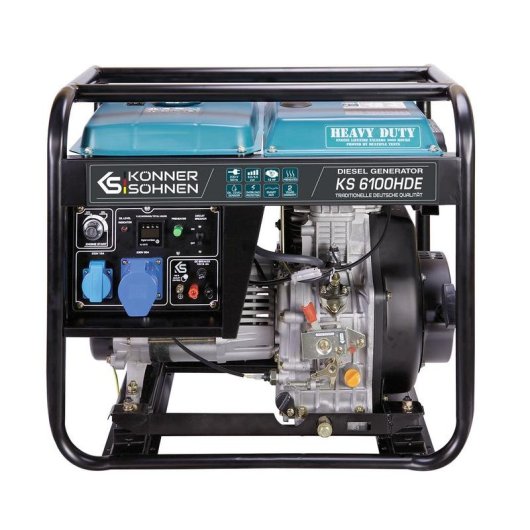 Generador Diésel Könner & Söhnen KS 6100HDE 5000W 230V 11L