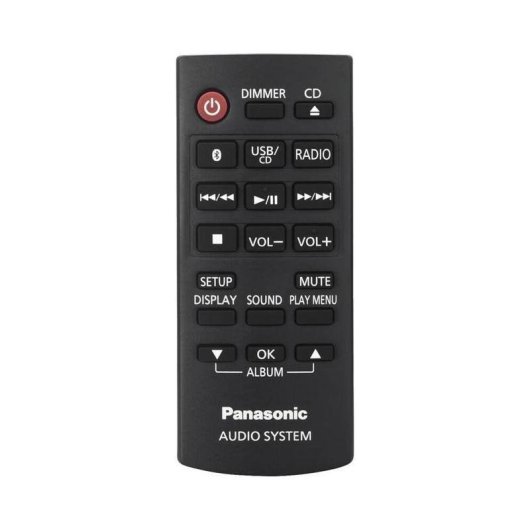 Microketen Panasonic SC-PM254EG-K 20W RMS Bluetooth DAB+ USB CD