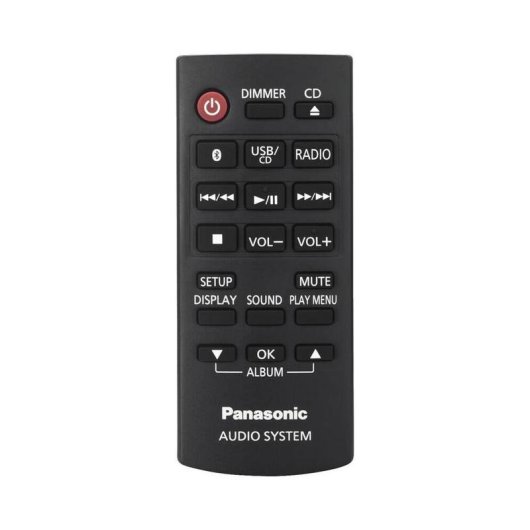 Microketen Panasonic SC-PM254EG-K 20W RMS Bluetooth DAB+ USB CD