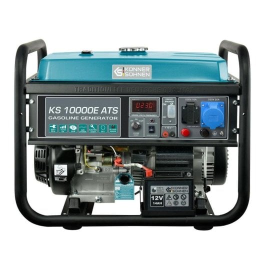 Generador Könner & Söhnen KS 10000E ATS 7500W 230V 25L Gasolina