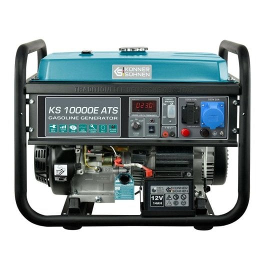 Generador Könner & Söhnen KS 10000E ATS 7500W 230V 25L Gasolina