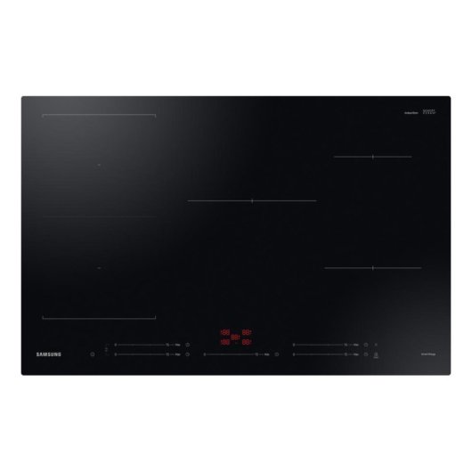 Induktionskochfeld Samsung NZ85C5047FK/U1 5 Zonen 80 cm Schwarz