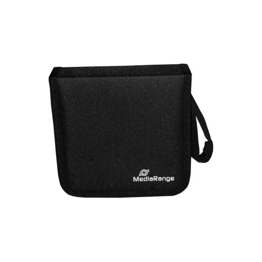 Cover Carter MediaRange BOX50 per 24 Dischi Nylon Nero