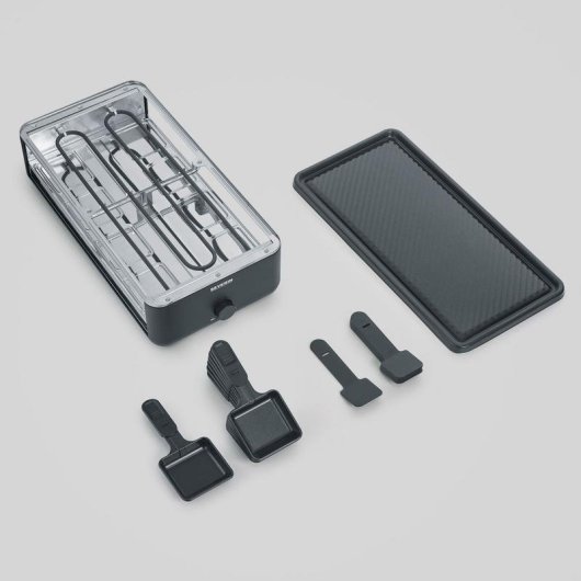 Parrilla Raclette Severin RG 2365 8 personnes 1300 W Noir