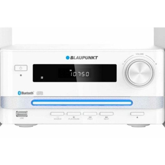 Microset Blaupunkt MS16BT 15W RMS Bluetooth USB FM LED Wit