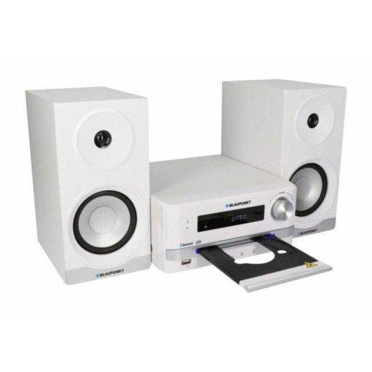 Microset Blaupunkt MS16BT 15W RMS Bluetooth USB FM LED Wit