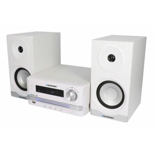Microset Blaupunkt MS16BT 15W RMS Bluetooth USB FM LED Wit
