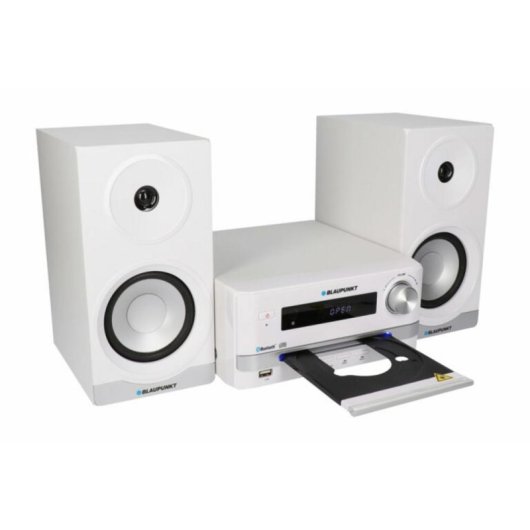 Microset Blaupunkt MS16BT 15W RMS Bluetooth USB FM LED Wit