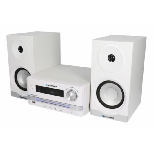 Microset Blaupunkt MS16BT 15W RMS Bluetooth USB FM LED Wit