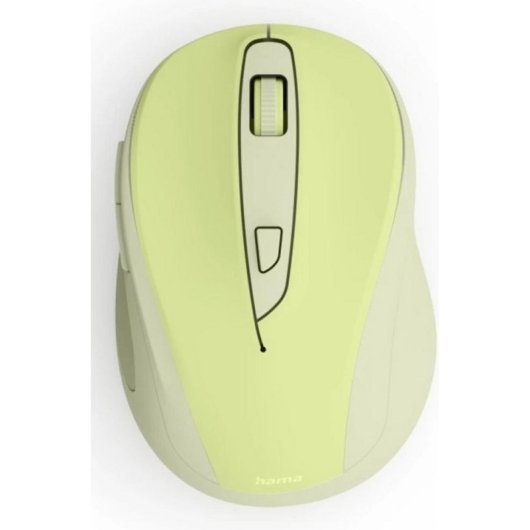 Ratón Hama WM-400 RF Wireless 1600 DPI Verde Ergonomía Oficina
