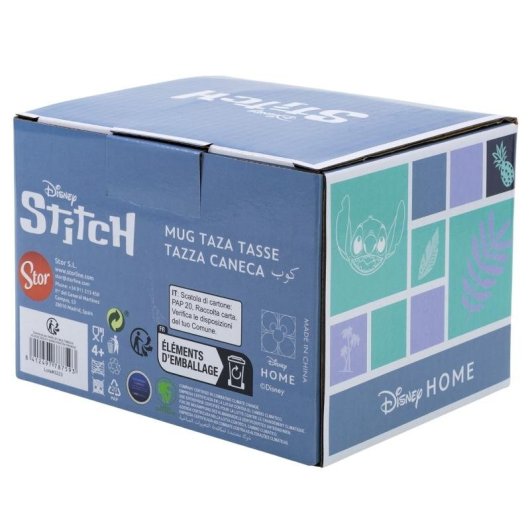 Tazza Stor 78759 Lilo & Stitch 3D 420 ml Multicolore