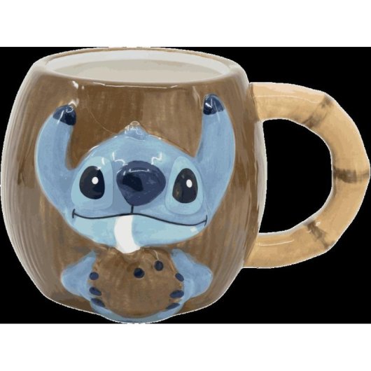 Tazza Stor 78759 Lilo & Stitch 3D 420 ml Multicolore