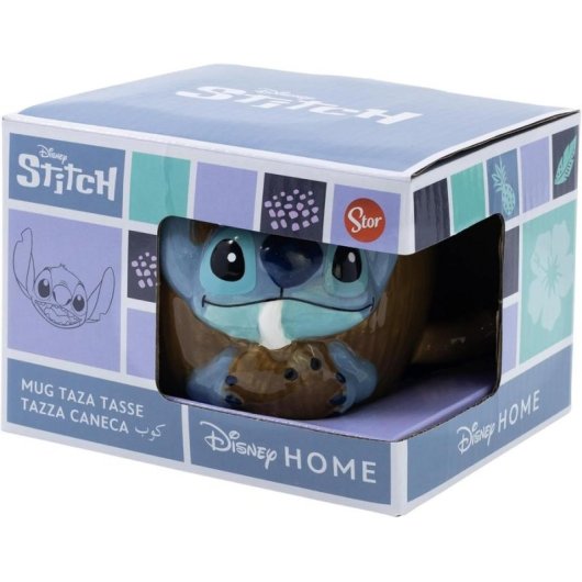 Tazza Stor 78759 Lilo & Stitch 3D 420 ml Multicolore