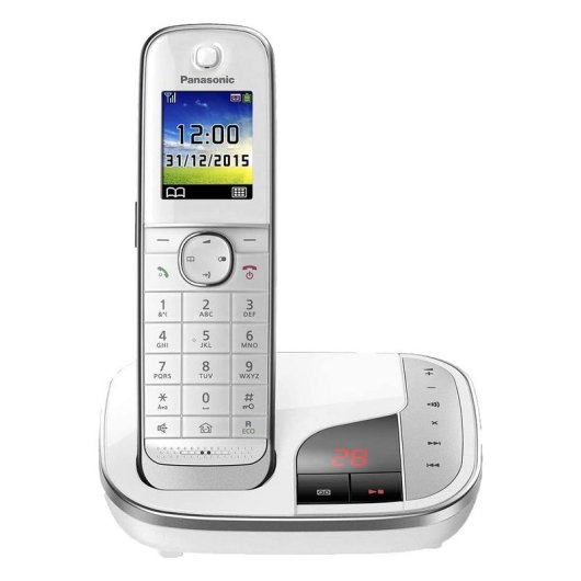 Telefone DECT Panasonic KX-TGJ320 Branco com Identificador de Chamadas e Altifalante