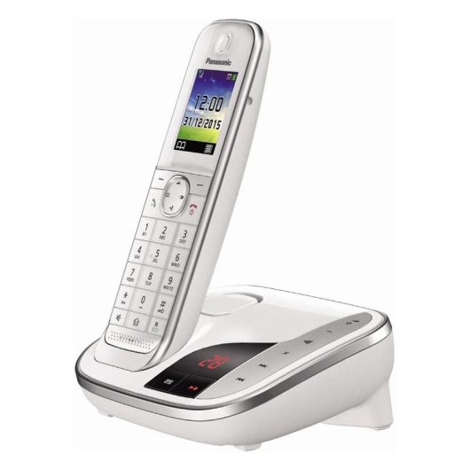 Telefone DECT Panasonic KX-TGJ320 Branco com Identificador de Chamadas e Altifalante