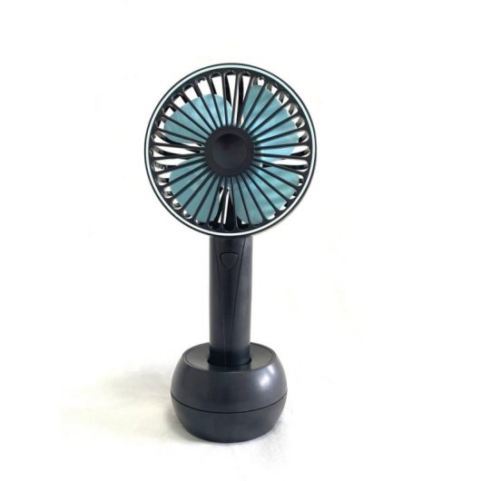 Mini Ventilador de Mano Sogo VEN-SS-21450 4,5W 3 Velocidades Recargable Portátil Negro/Azul