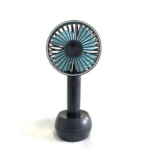 Mini Ventilador de Mano Sogo VEN-SS-21450 4,5W 3 Velocidades Recargable Portátil Negro/Azul
