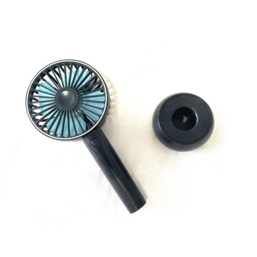 Mini Ventilador de Mano Sogo VEN-SS-21450 4,5W 3 Velocidades Recargable Portátil Negro/Azul