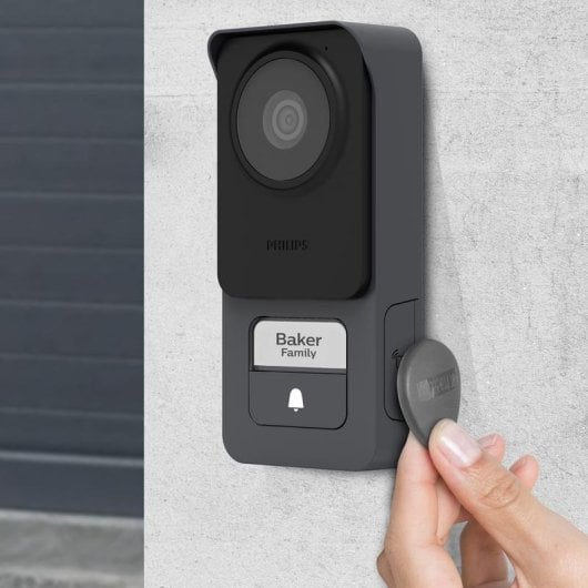 Videoportero WiFi Philips WelcomeEye Connect 3 Pantalla 7" 3K 165° Visión Nocturna Control por Voz