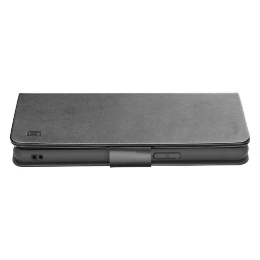 Funda para móvil Cellularline Book Agenda Folio Imitación piel Negra con soporte para iPhone 16e y 17e