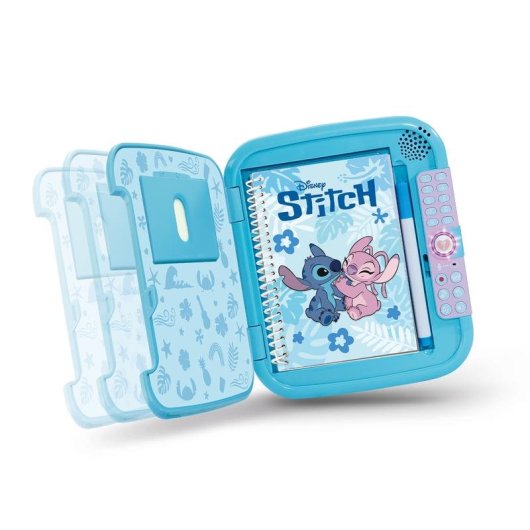 Ordenador portátil para niños VTech Stitch KIDISECRETS 5 años Azul