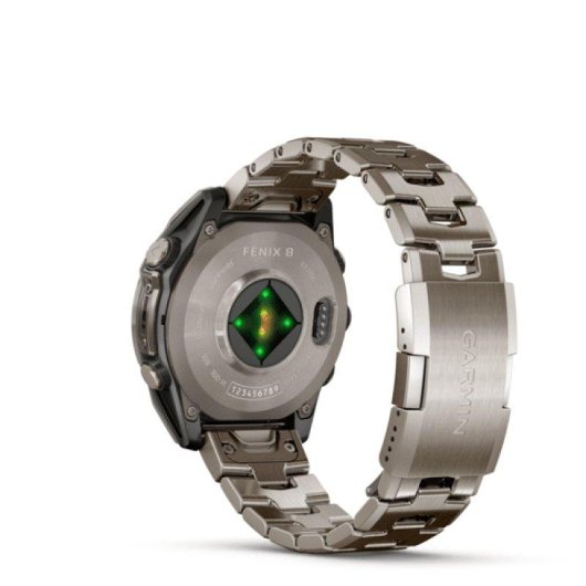 Garmin Fenix 8 GPS Bluetooth 47mm Titanio Talla Única Resistencia Agua 10ATM SpO2