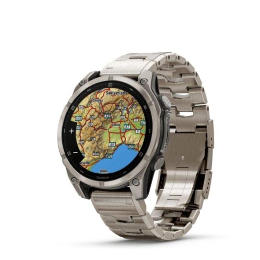 Garmin Fenix 8 GPS Bluetooth 47mm Titanio Talla Única Resistencia Agua 10ATM SpO2