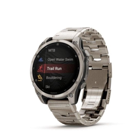 Garmin Fenix 8 GPS Bluetooth 47mm Titanio Talla Única Resistencia Agua 10ATM SpO2
