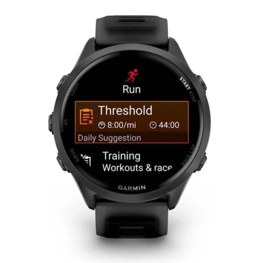 Garmin Forerunner 570 Bluetooth GPS 47mm Negro Silicona Resistente Agua 5ATM SpO2 Pulsómetro